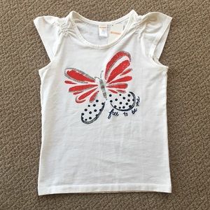NWT Gymboree Girls Butterfly T-Shirt